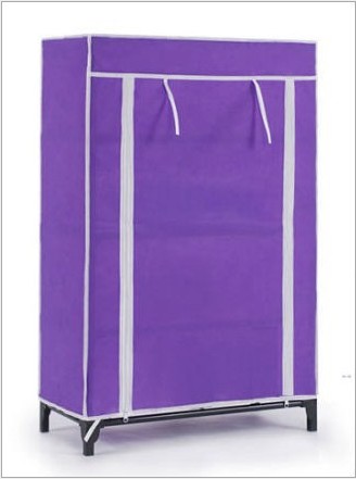 厂家直销外贸组合鞋架无纺布鞋柜防尘鞋架四层鞋架简易鞋架