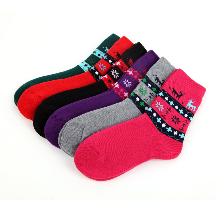 加厚毛圈女袜（加厚 无骨缝头）细节图