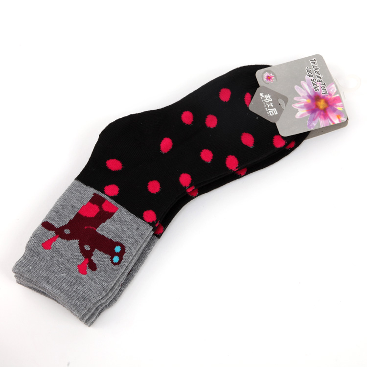 加厚毛圈女袜（加厚 无骨缝头）产品图