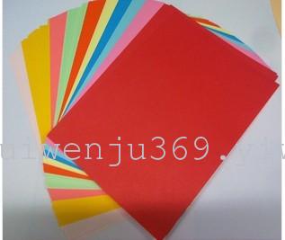 80G embossing machine special paper color paper origami paper 100 pieces into
