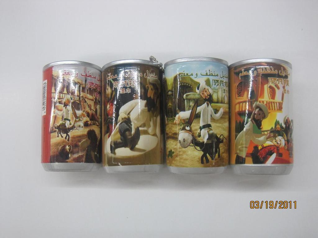 New mini wet wipes Afanti series Arabic portable 30-pack Cola wet wipes