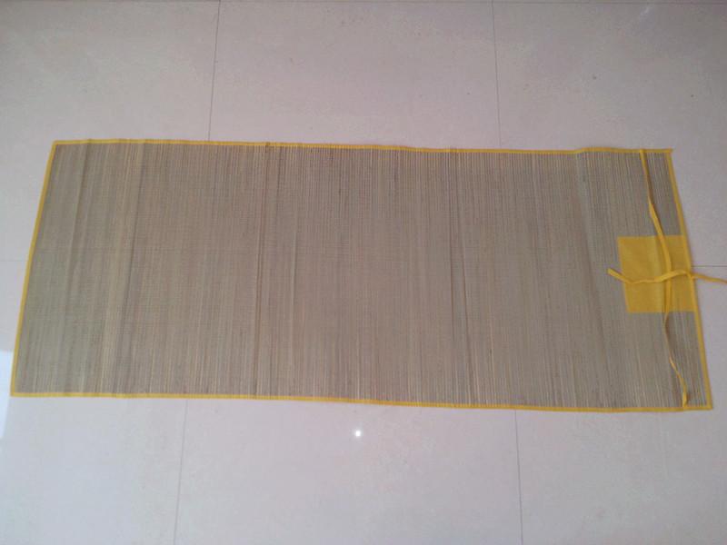 千思夏季沙滩草编凉席夏季席子方便携带沙滩席折叠塑料席子