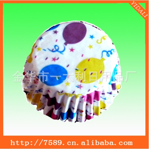 Exquisite printing cake cupcakes/disposable baking cake tray/paper mat thumbnail