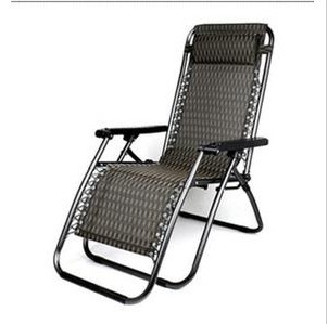 折叠椅海椰躺椅 折叠椅办公室午睡椅沙滩靠背椅子 休闲椅躺椅图