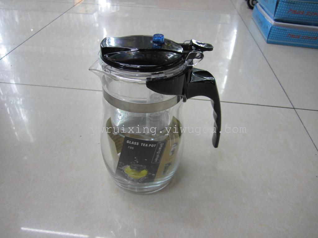 Glass tea infuser, tea pot, filter pot