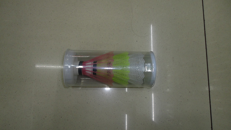 PVC 3个装 彩色泡沫头塑料羽毛球