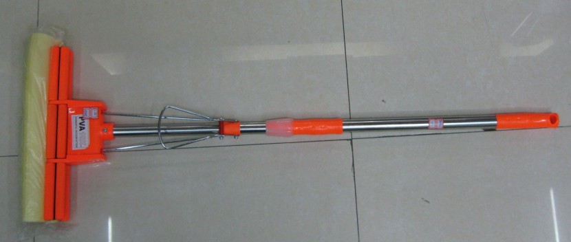 Double roll mop rubber cotton mop squeegee water mop