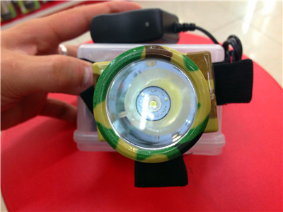 Lithium battery plastic headlamp