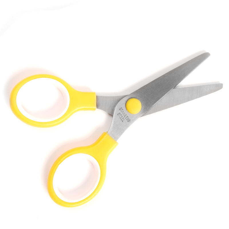 Office and study scissors, office scissors, student scissors, five-inch scissors, student scissors details Picture