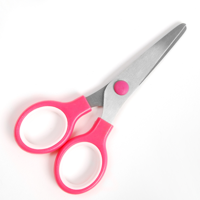 Office and study scissors, office scissors, student scissors, five-inch scissors, student scissors full figure