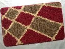 Curved yarn series room bathroom door anti-slip mat office balcony anti-slip mat