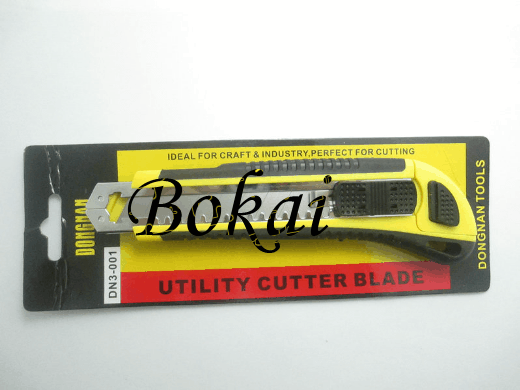 High-grade metal-coated utility knife triple hair tool knife Paper knife