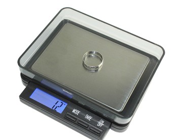 Mini electronic pocket scale, jewelry scale, kitchen scale, tea scale, baking scale, 0.1g /2KG