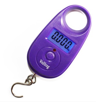 Weiheng Mini portable scale, electronic spring scale, express package scale, household grocery shopping scale, hanging scale, 25kg/5g