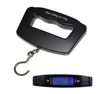 Weiheng portable scale, portable hanging scale, portable scale, spring scale, 50KG large handle luggage scale, express package