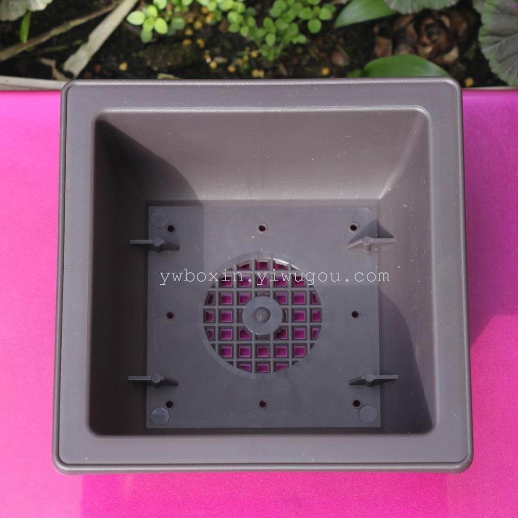 义乌花盆 2031G正方形阳台多肉盆 草莓盆 牢固耐用产品图