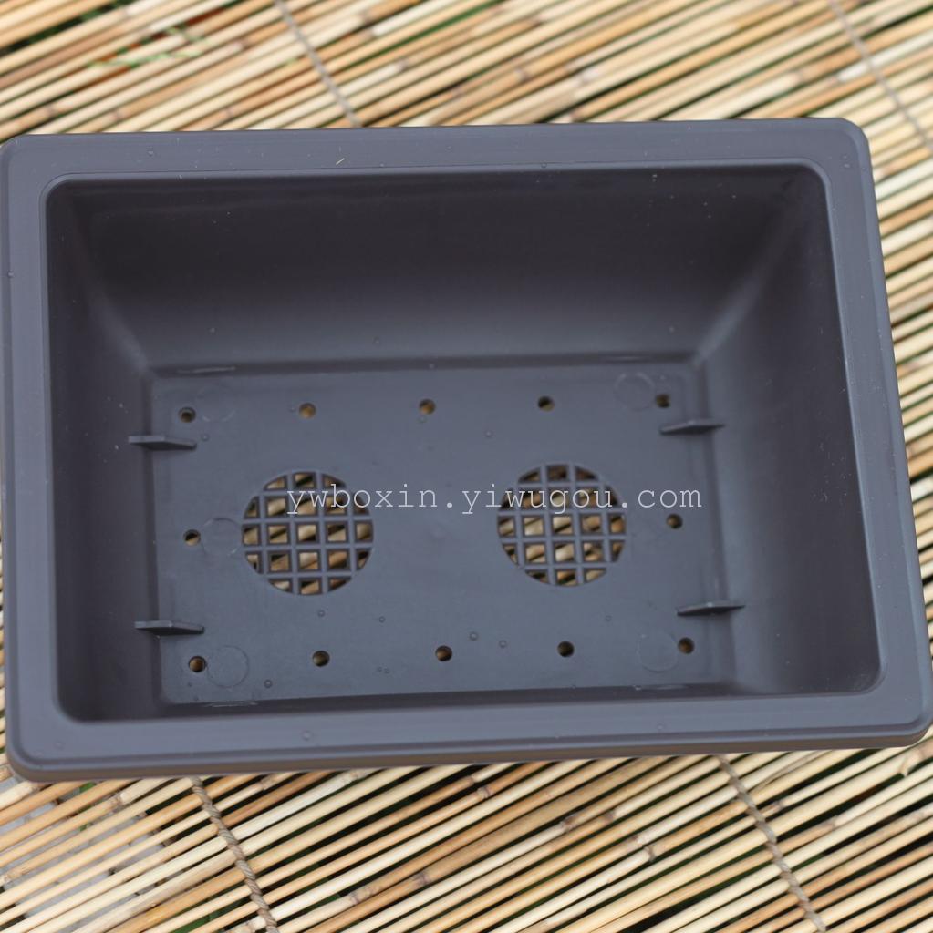 长方形阳台多肉盆 草莓盆16.5*12.5*5.5cm产品图
