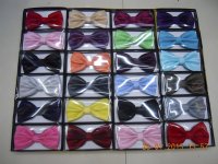 A variety of casual men's bow ties