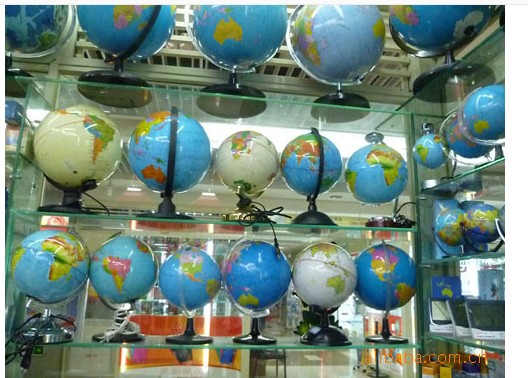 20Cm中文PVC高档地球仪教育地球仪全英文学生地球仪详情图2