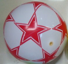 9-inch pvc toy balls/water balls/beach balls/single-printed balls/printed balls/flower balls details Picture