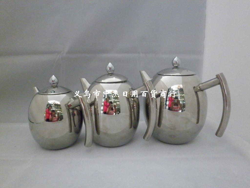Stainless steel coffee pot Steel handle coffee pot