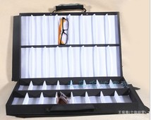 义乌好货 便携式太阳眼镜展示盒，32格太阳眼镜展示盒、首饰盒