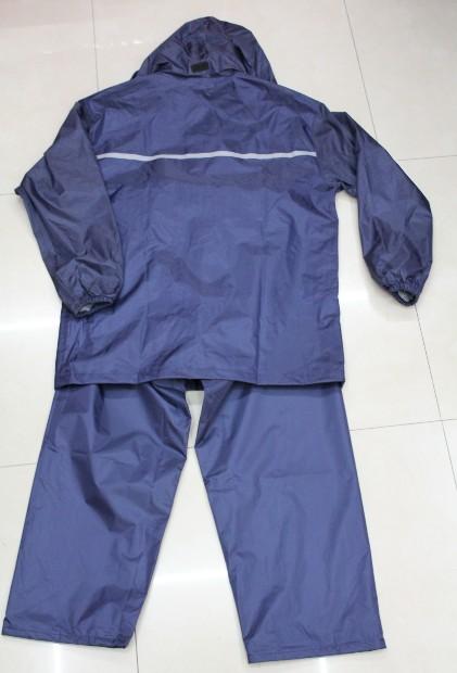 Vinyl 190T raincoat set details Picture