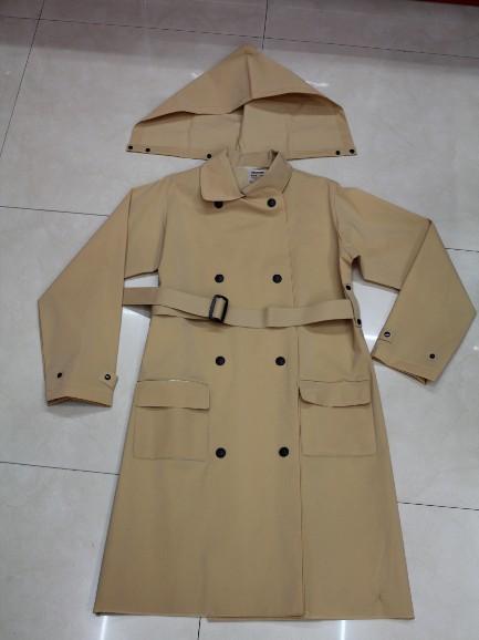 EVA fashion raincoat long coat