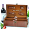 红酒皮盒 双支红酒盒 红酒礼盒 葡萄酒礼盒 红酒包装盒红酒盒细节图
