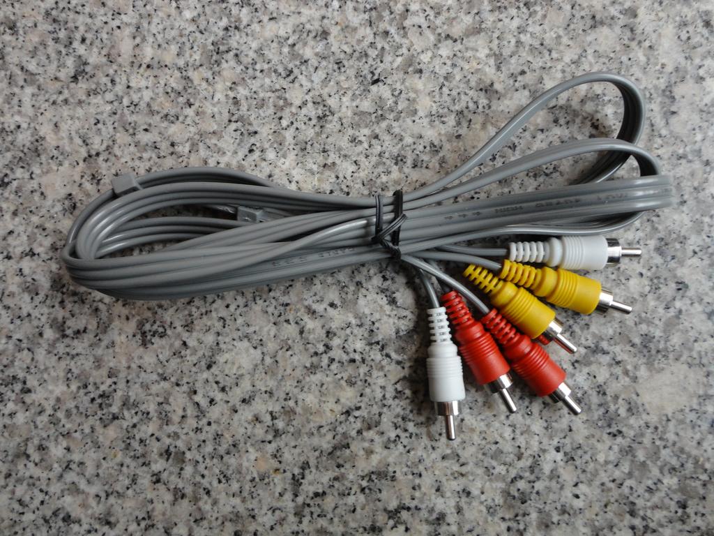 音频线、视频线实物图