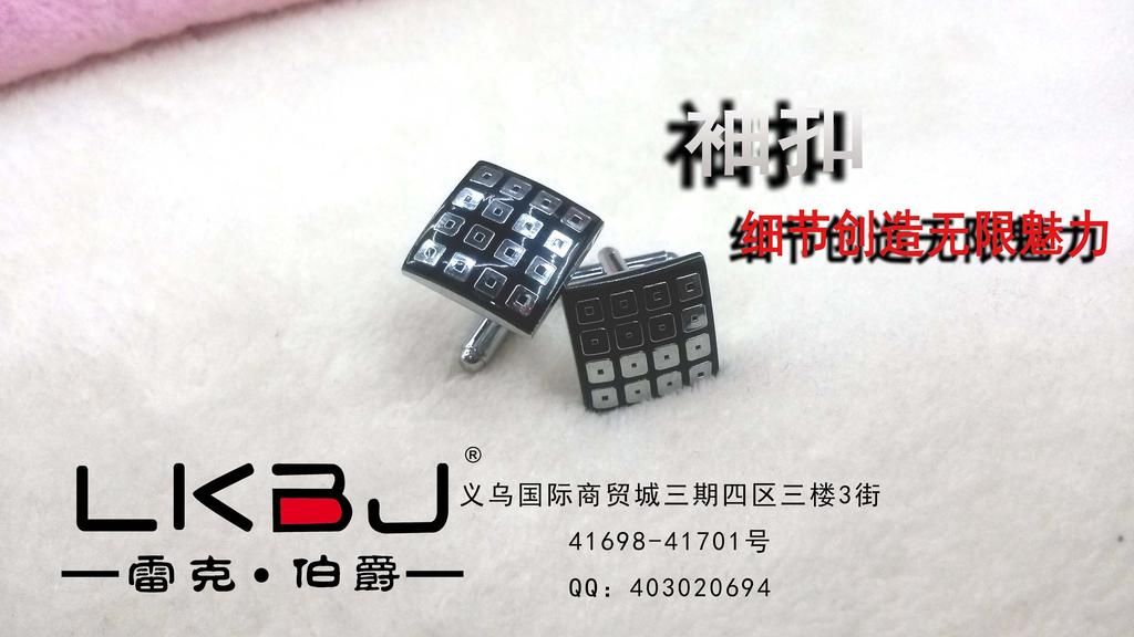 Hot-selling enamel cufflinks!! Copper jewelry Specification image
