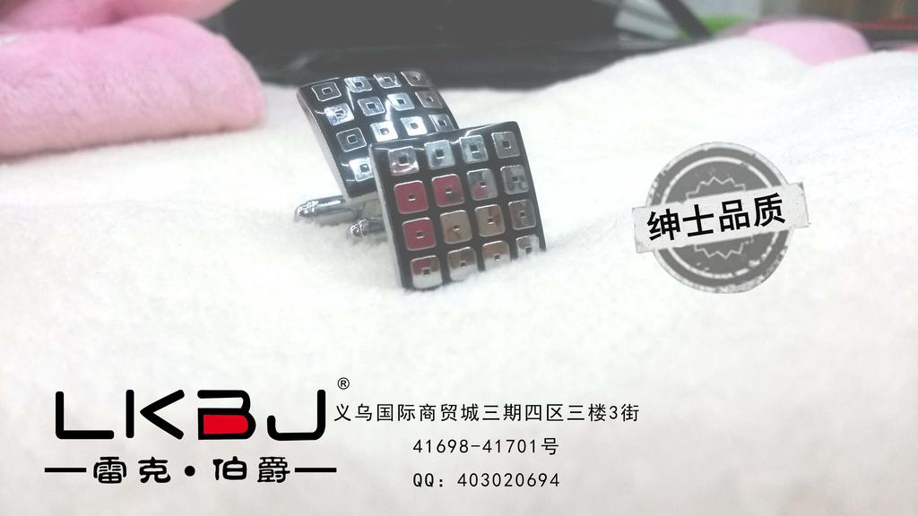 Hot-selling enamel cufflinks!! Copper jewelry details Picture