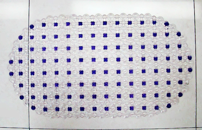 Anti-slip bathtub mat, bathroom door mat, kitchen door anti-slip mat, room door mat