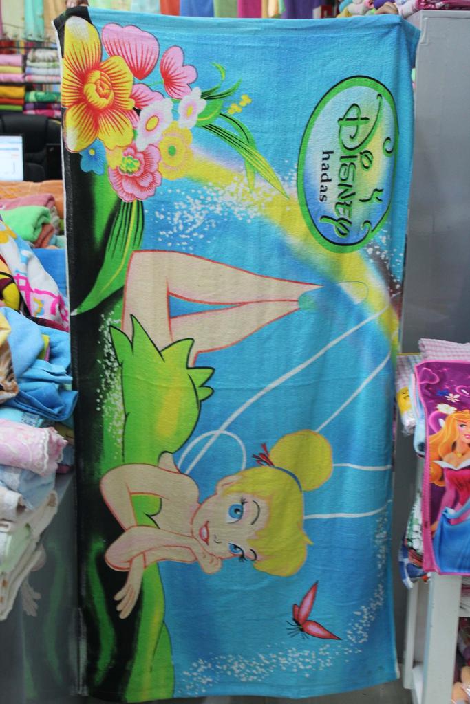 Wholesale base price: polyester-cotton coated printed beach towels in various styles available in stock details Picture