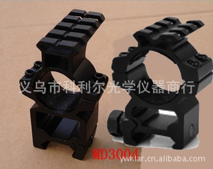 Sight scope double nail jig aimed extension guide rail bracket