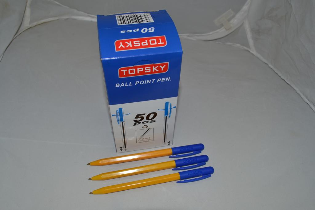 Twist-type ballpoint pen, plastic ballpoint pen, blue ballpoint pen Specification image