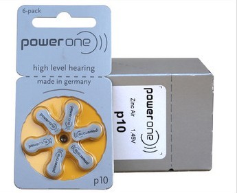 power one 德国进口电子 原装德国进口 助听器电池A10深耳道式电池P10 PR536