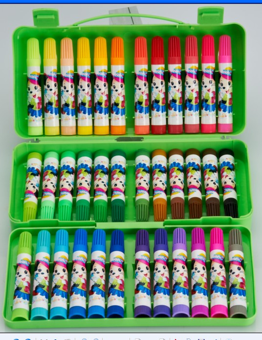 Yiwu good watercolor pen 36 color box washable thumbnail