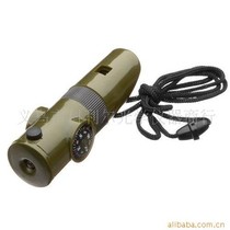 7 in 1 Military Green Lifesaving Whistle 7 in 1 Survival Whistle H7-1