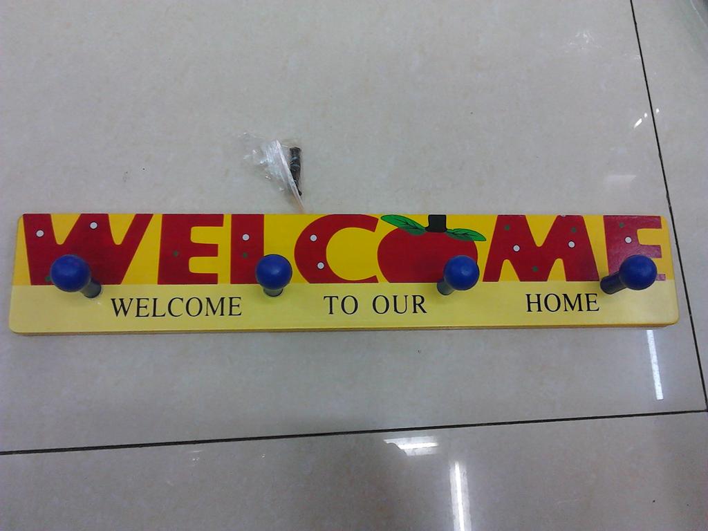 衣帽挂钩 墙壁挂勾 卡通挂钩 木质挂钩