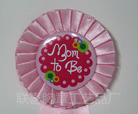 Creative Holiday Tinplate Corsage Birthday Baby Birthday Party Supplies details Picture