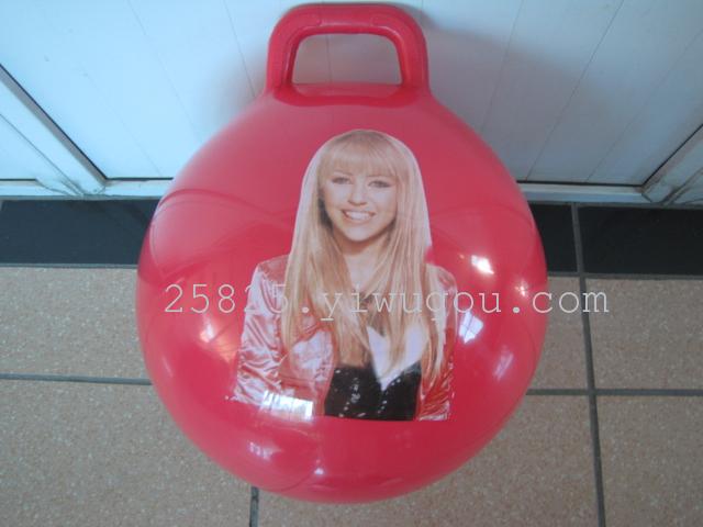 40cm handle ball/horn ball/bouncy ball