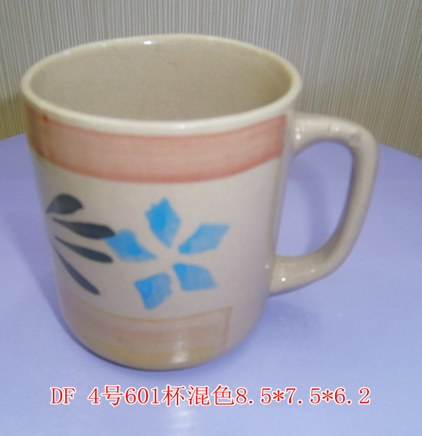 3-inch ceramic cup hand-painted No. 4 601 cup, 8CM daily-use cup, straight cup