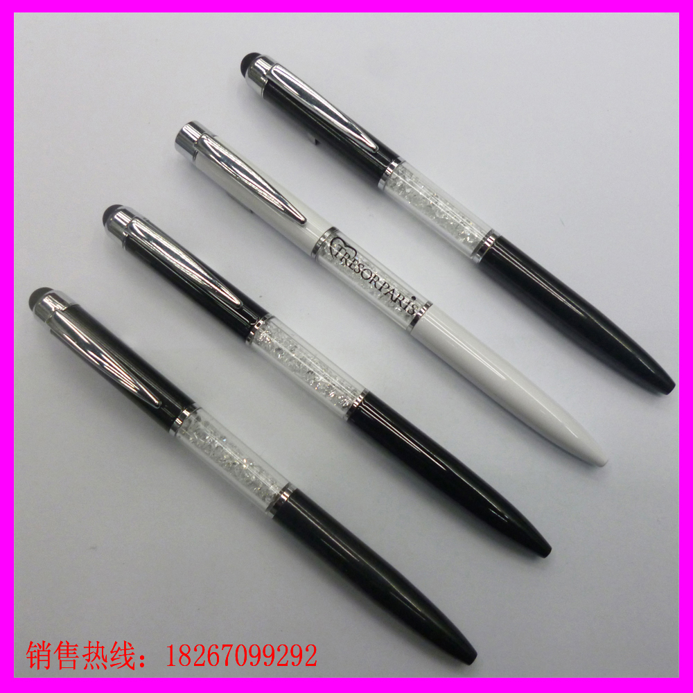 Rhinestone touch screen pen Capacitive Crystal pen Oil-based metal pen Touch metal ballpoint pen Advertising pen Promotional pen