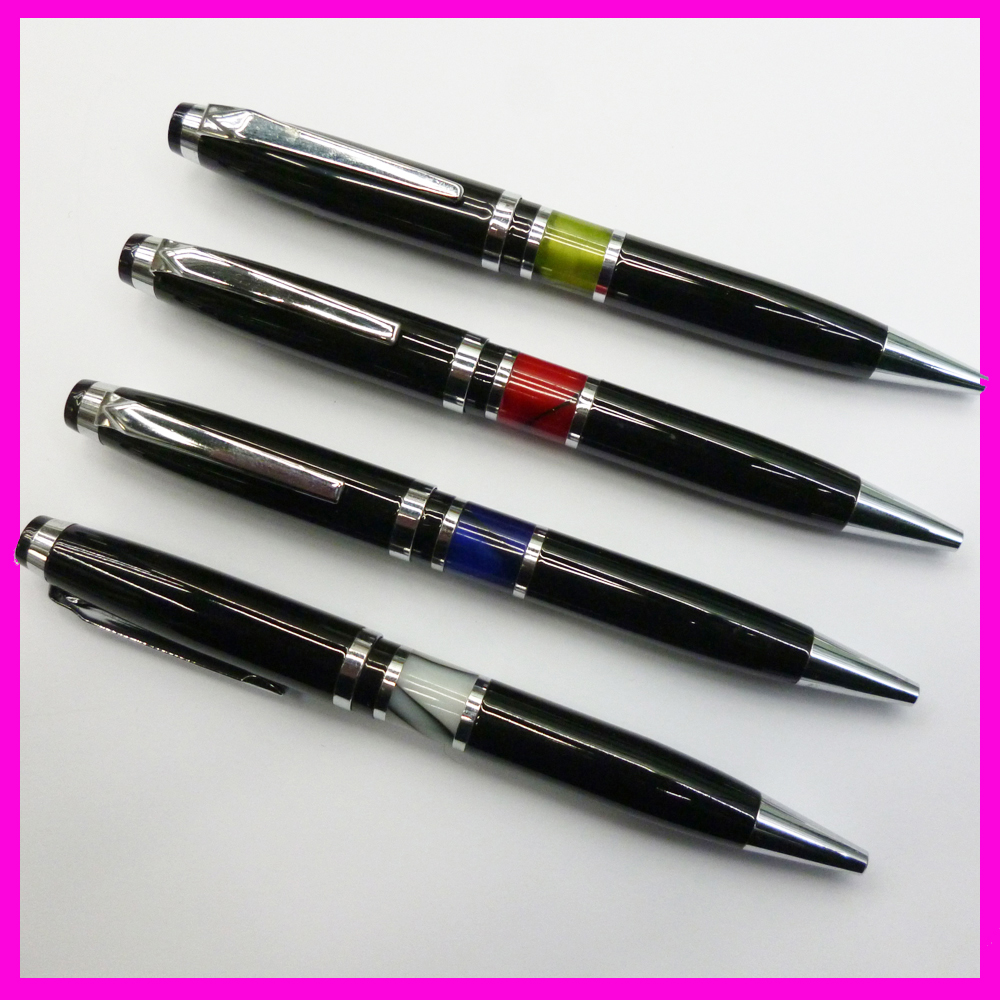 Metal pen Acrylic metal ballpoint pen rotation ballpoint pen Foreign trade order Metal pen gift pen