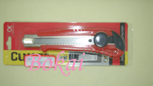 Large plastic spiral utility knife cutter cutter cutter tool knife Office supplies stationery cutter knife