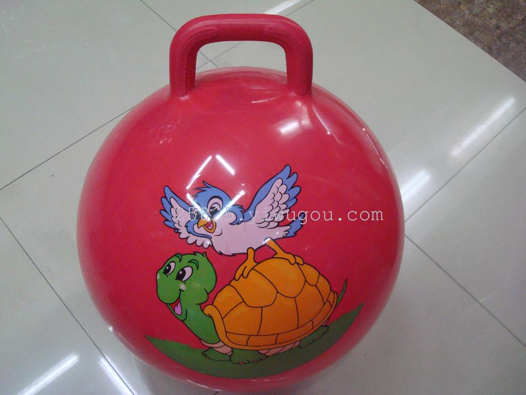 45cm handle ball/horn ball/jumping ball