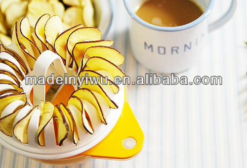 Baked potato chips device. Baked potato chips device