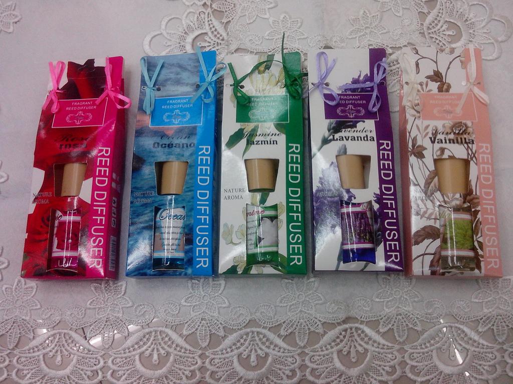 香熏藤条挥发香水007玻璃瓶，精美30ML礼盒套装，无火香薰，无烟香薰