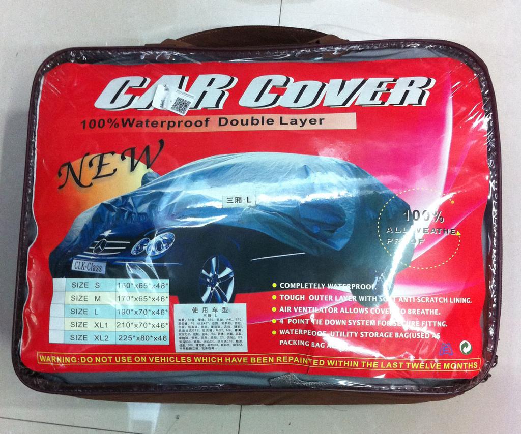PEVA cotton car cover, 3-box car cover, car dust cover, car cover, UV-resistant car cover
